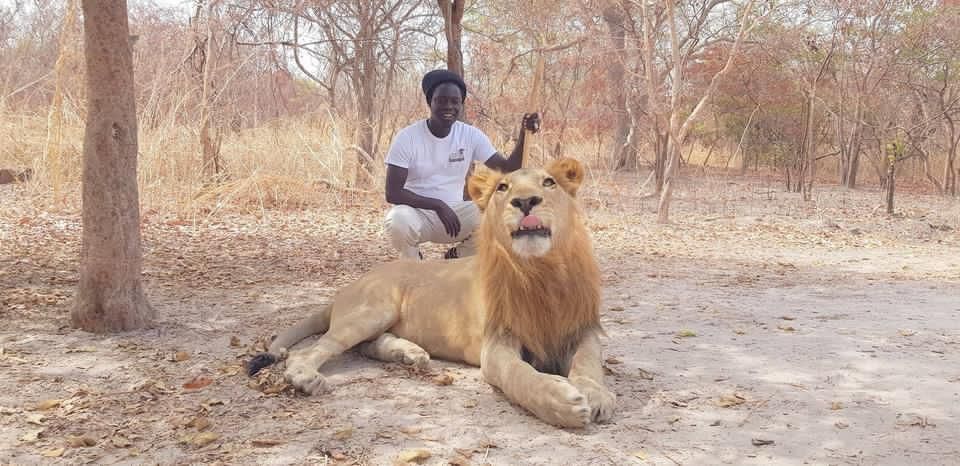 Marche avec les Lions à Fathala